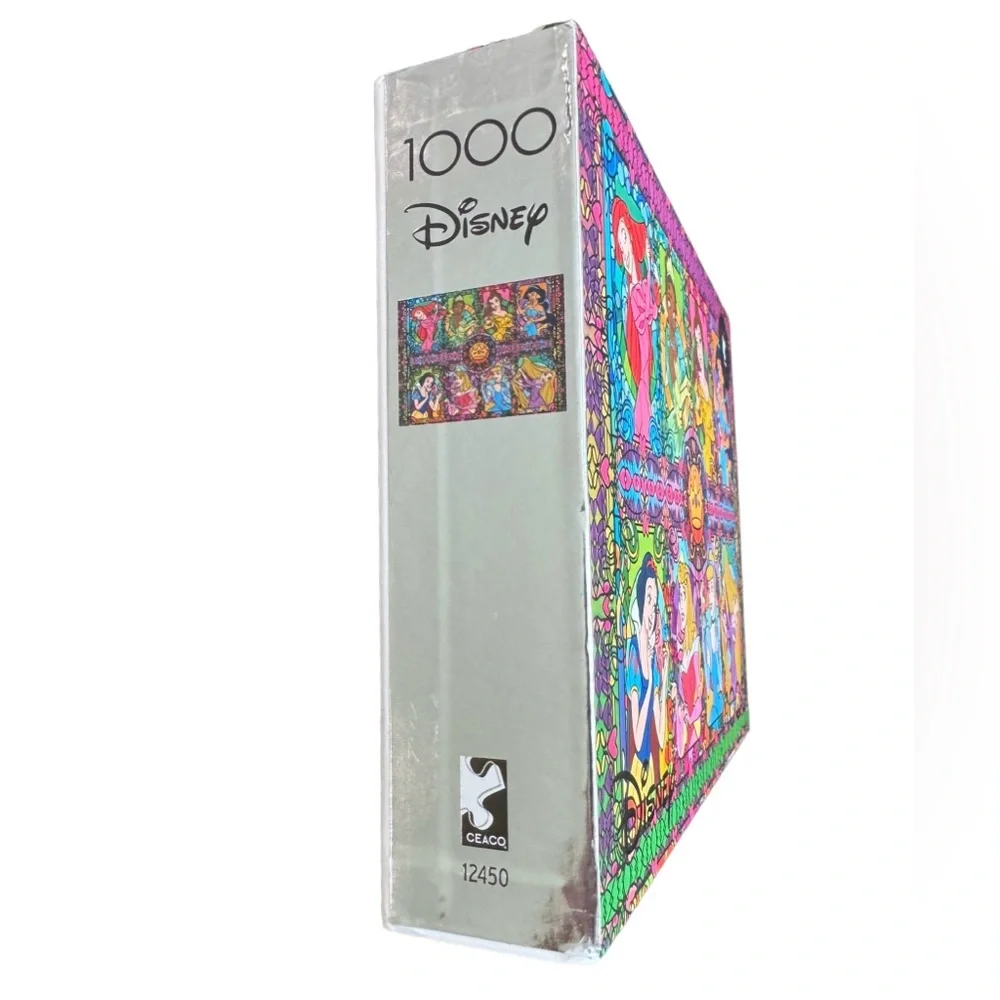 Ceaco Disney Princess Collage 1000 Piece Jigsaw Puzzle Silver Select - Picture 4 of 6